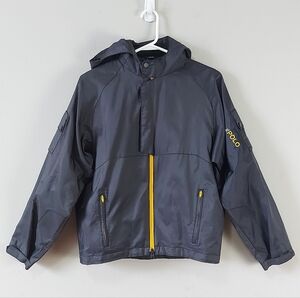 Vintage Polo Ralph Lauren Boys Sport Removeable Fleece Vest Jacket Large 90s